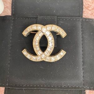 Crystal Chanel Brooch